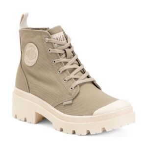 PALLADIUM high top cleat sneakers